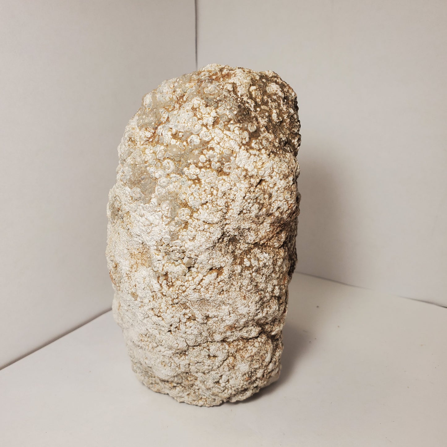 CUT TO STAND FABULOUS KEOKUK GEODE
