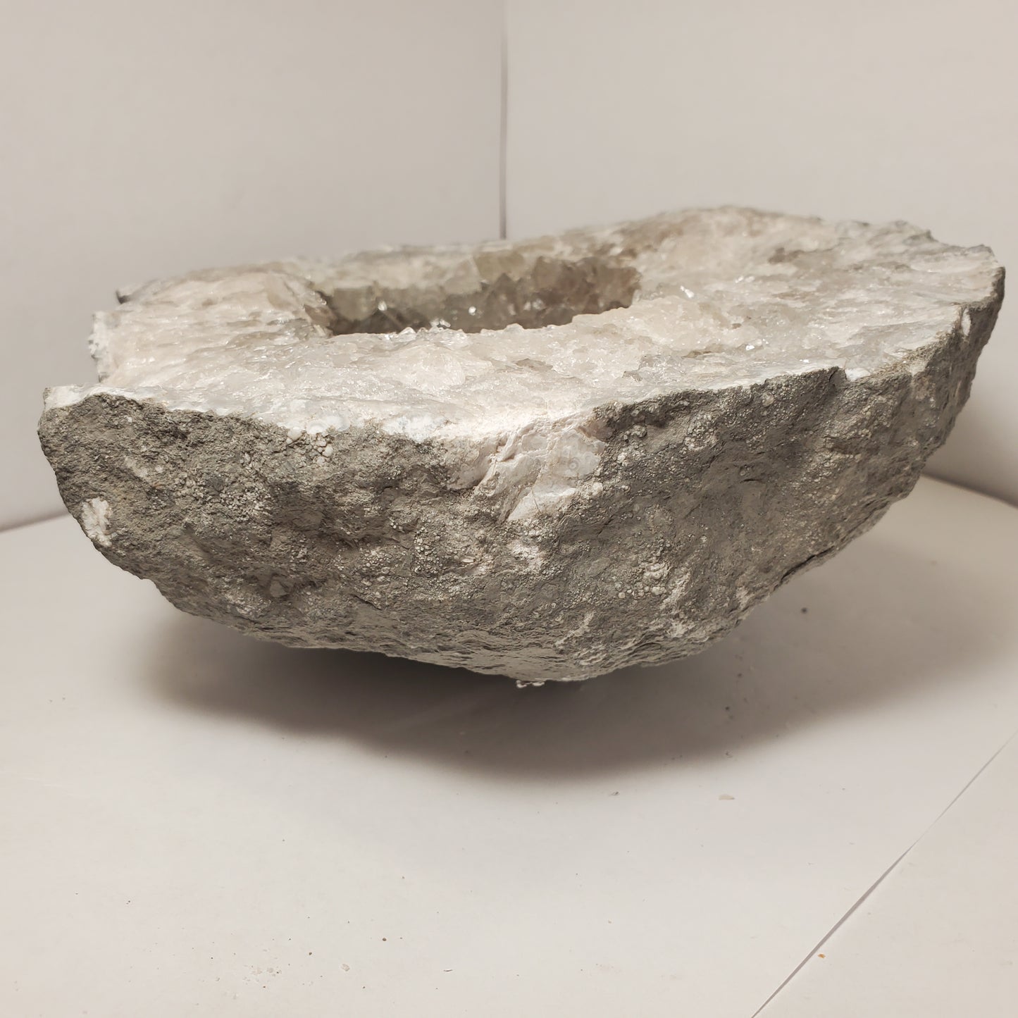 FABULOUS KEOKUK GEODE HALF
