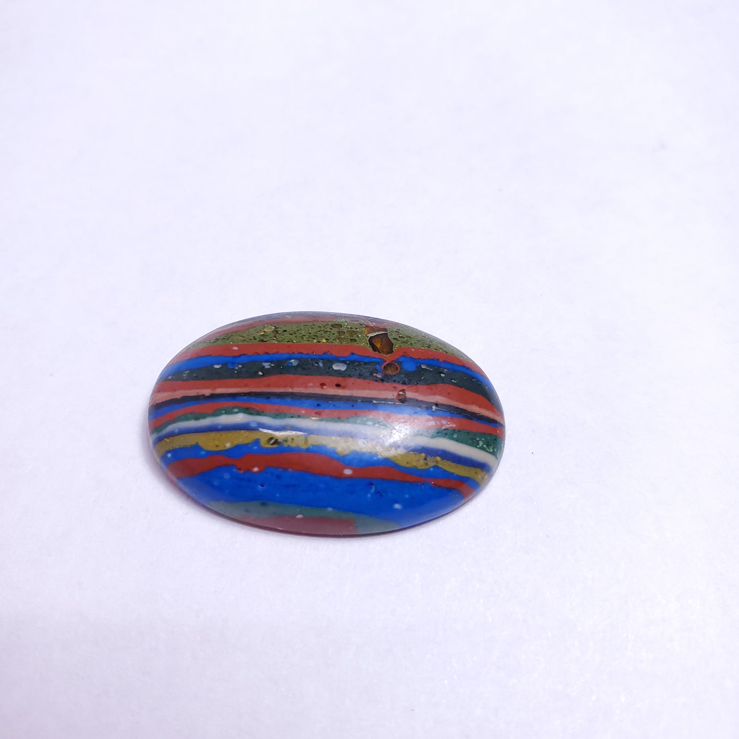 RAINBOW CALSILICA CABOCHON