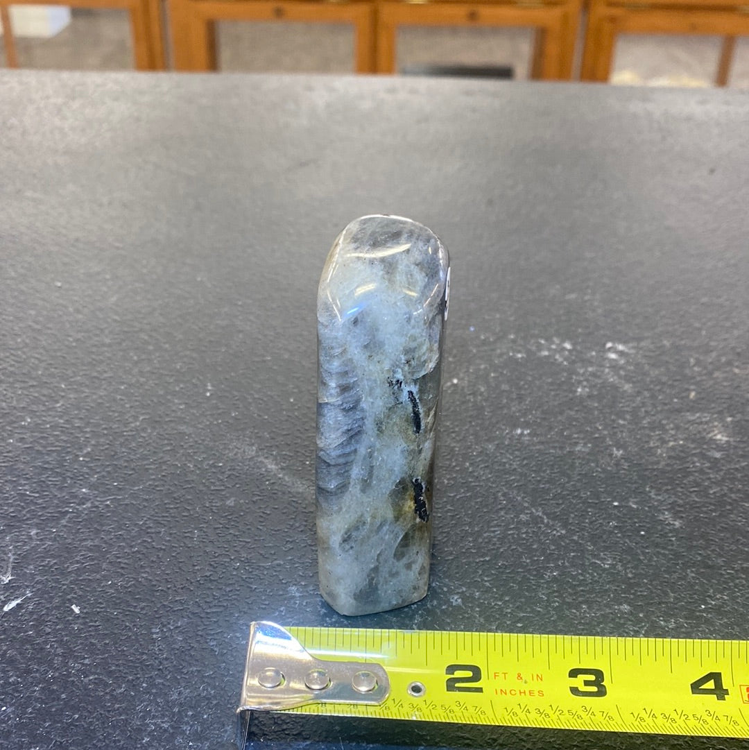 WHITE LABRADORITE FREEFORM