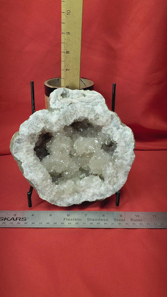 CRACKED DOUBLE GEODE SET