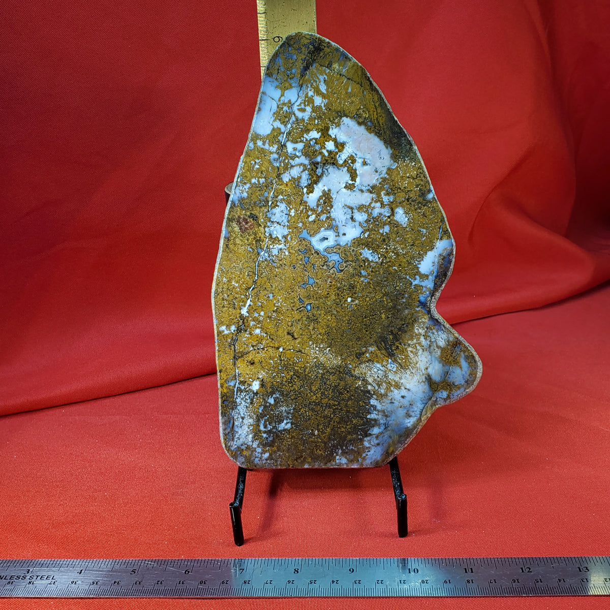 Plume Agate Slab