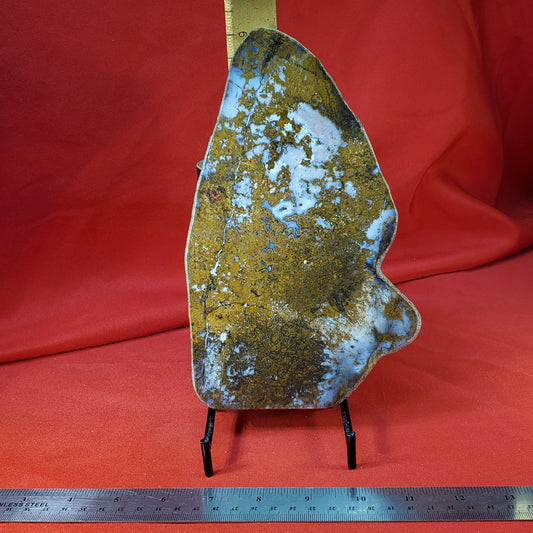 Plume Agate Slab