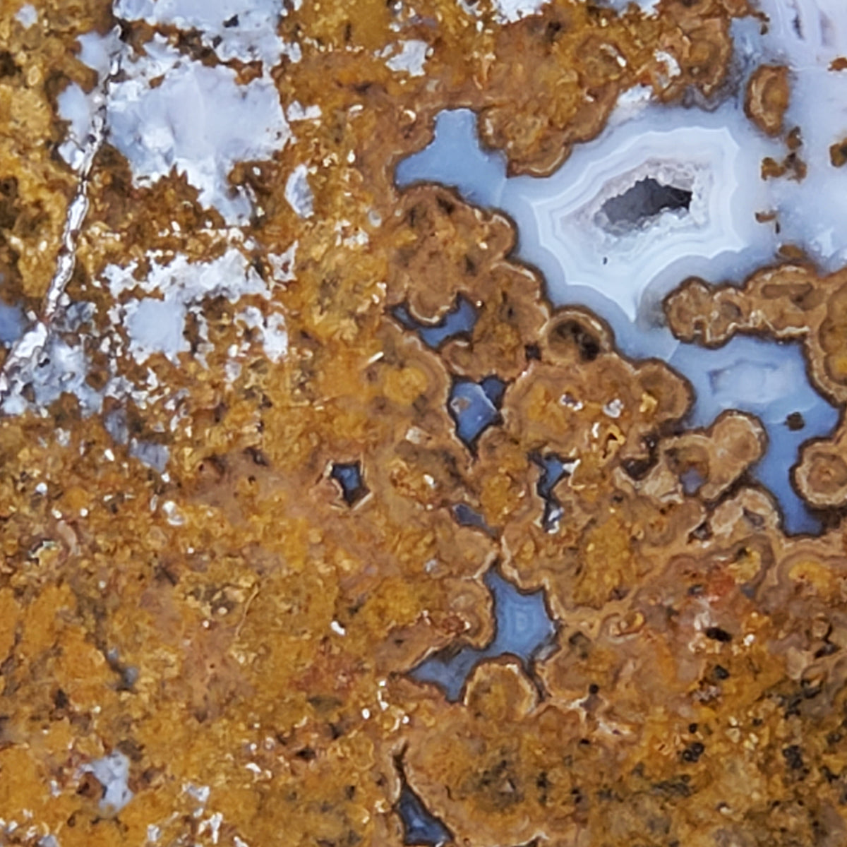 Plume Agate Slab