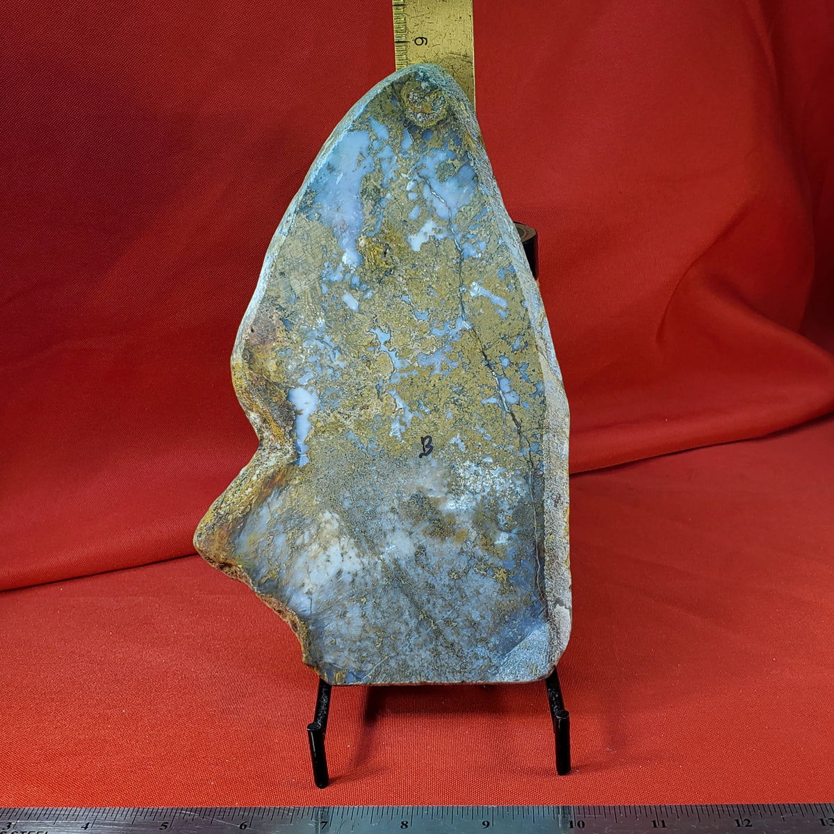 Plume Agate Slab
