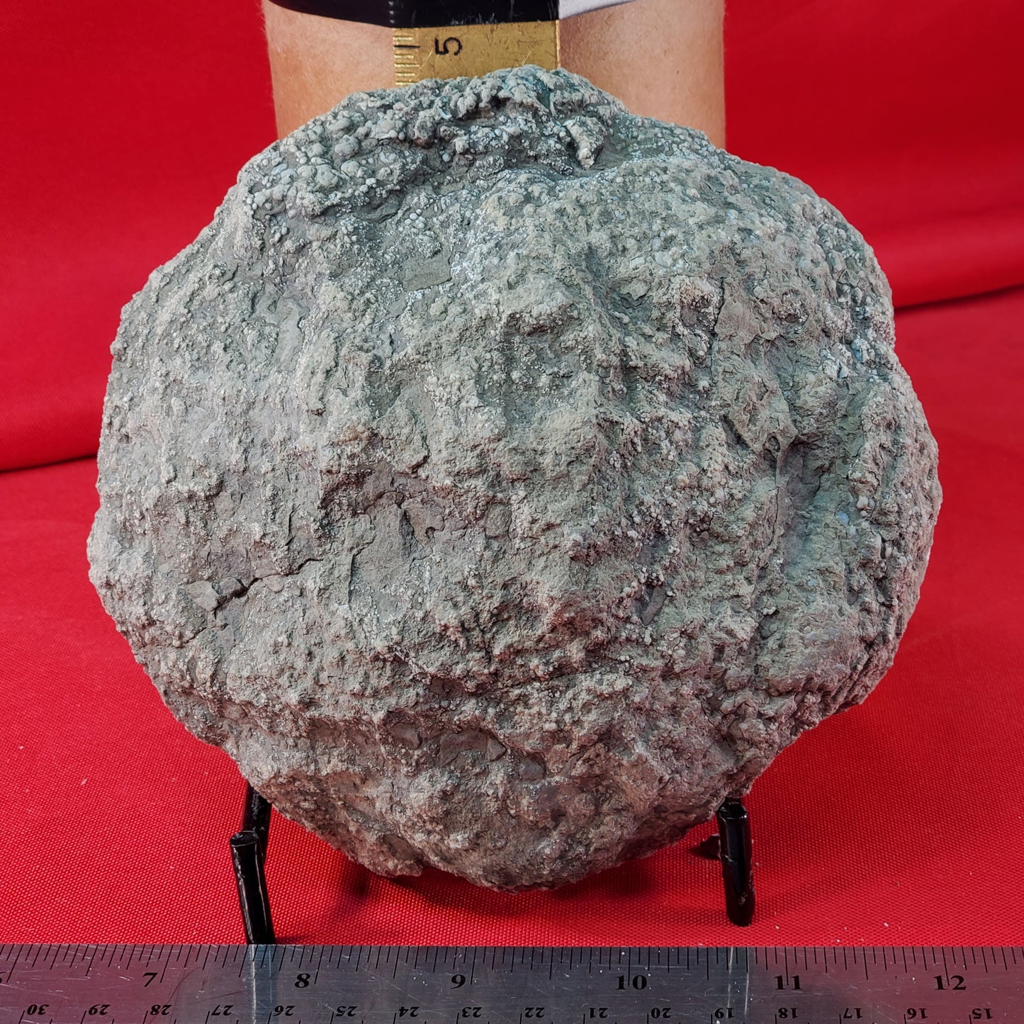 Iridescent brown and pink calcite geode set (cracked)