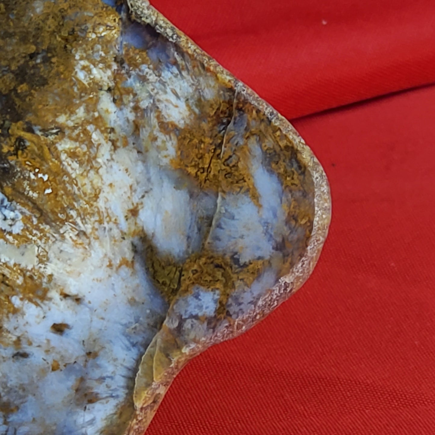 Plume Agate Slab