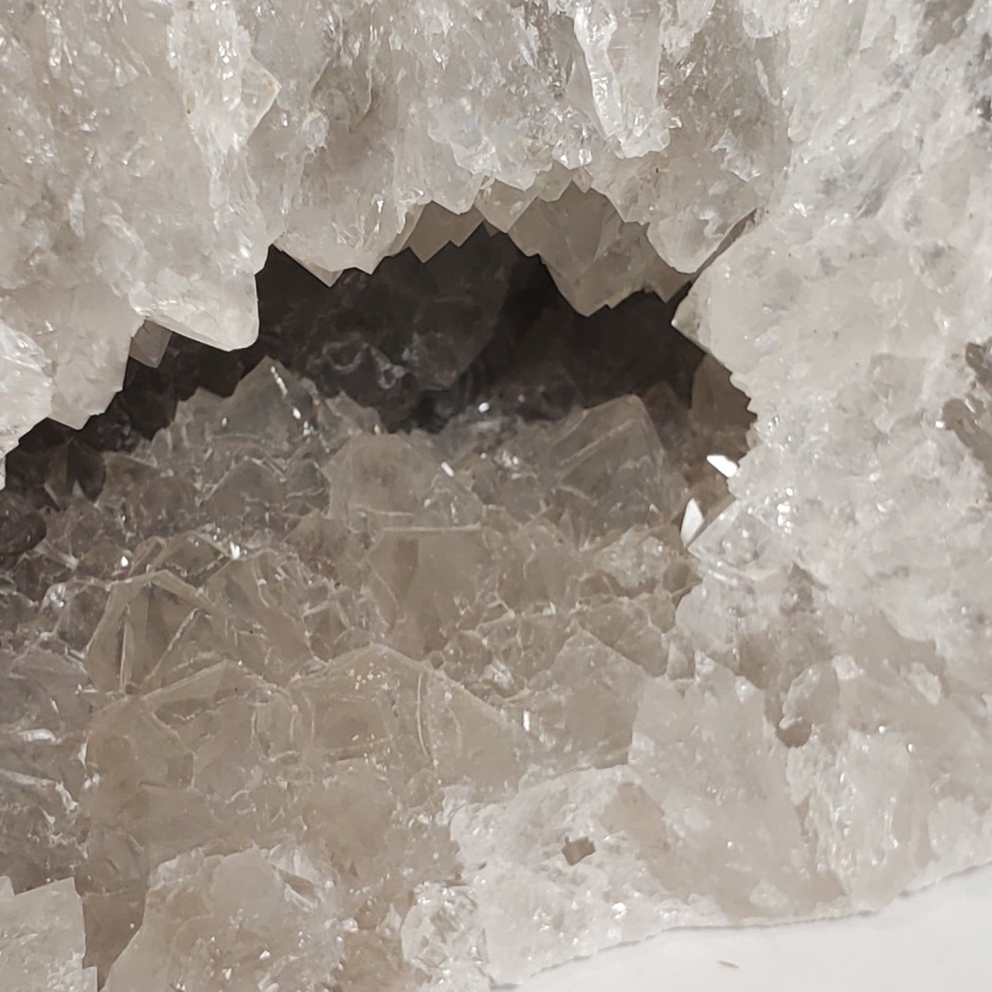 CUT TO STAND FABULOUS KEOKUK GEODE