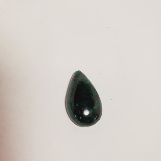 MALACHITE TEARDROP CABOCHON