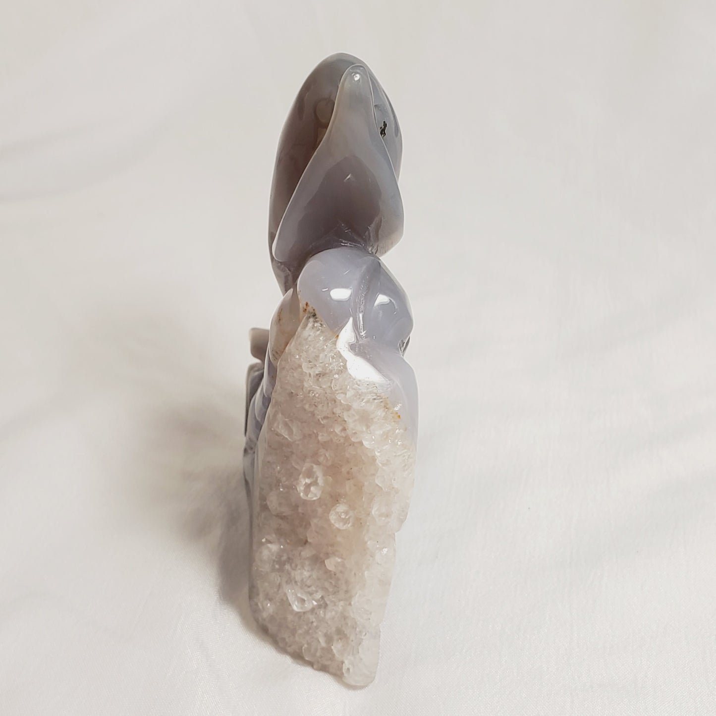 DRUZY AGATE DOLPHIN