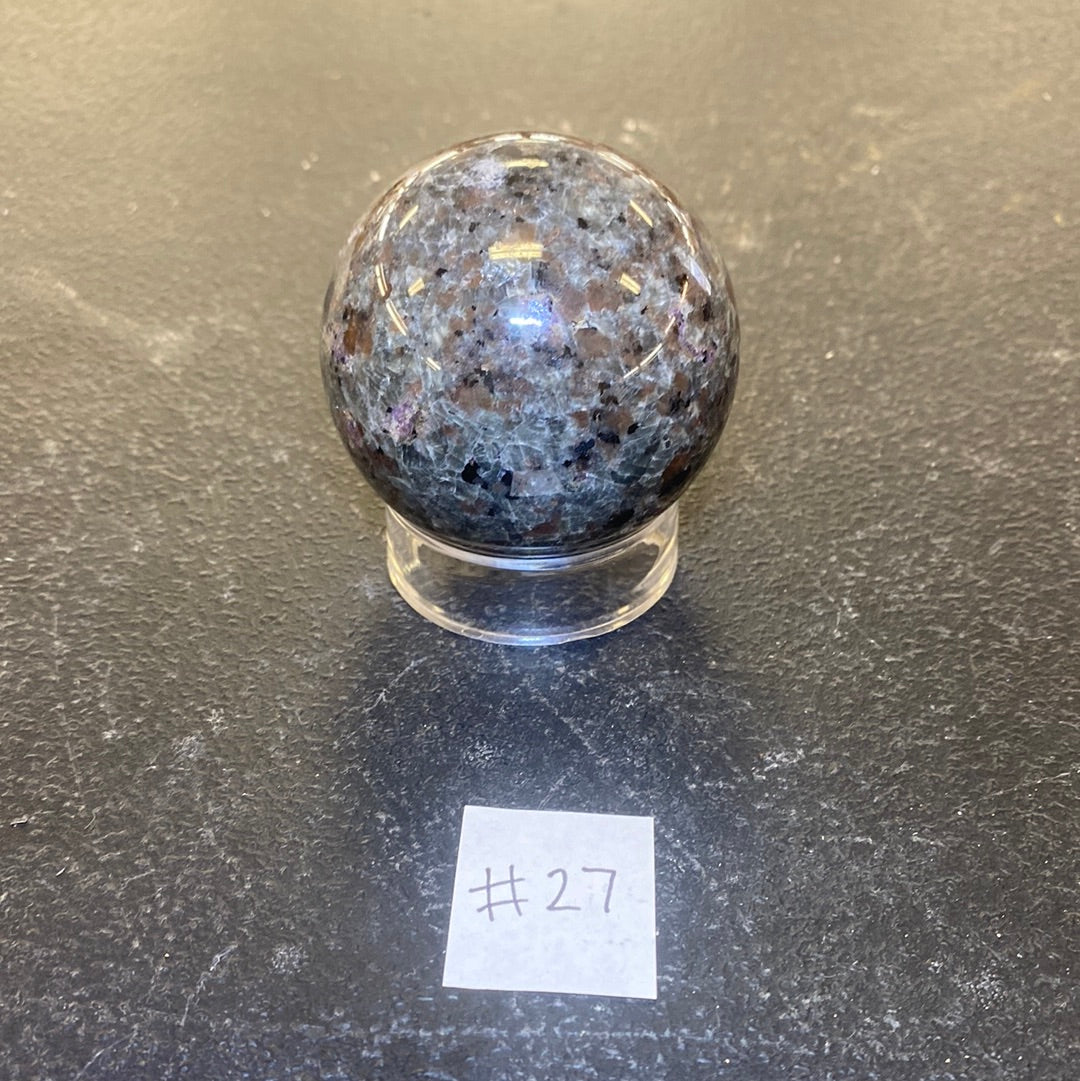 SODALITE INFUSED SPHERE